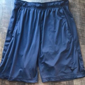 Navy Nike athletic short